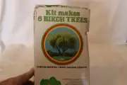 HO Scale Bachmann, 6 Birch Trees Kit, #2255 BNOS