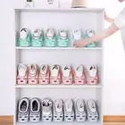Shoe Rack Shoe Storage Stand Double-layer Shoe Rack Organizer for Dormitory