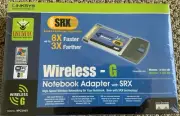 Linksys WPC54GX Wireless G Notebook Adapter with SRX (Sealed box!)
