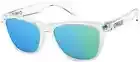 Oakley Sunglasses FROGSKINS Crystal Clear w/Sapphire Iridium OO9013-A6
