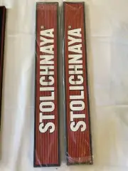 Stolichnaya Vodka Rubber Bar Spill Mat 24x3.5