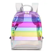Backpack Children Transparent School Bookbag large capacity Book food Storage Double Shoulder Backpack Travel Bag