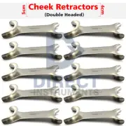 10Pcs Dental Retractors Lip Tongue Cheek Mouth Opener Orthodontic Double Headed
