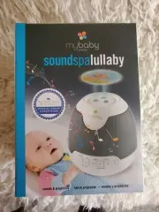 MyBaby SoundSpa Lullaby Sounds & Projection Plays 6 Sounds & Lullabies