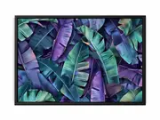 Banana Leaves Framed Print Fine Art Poster Print