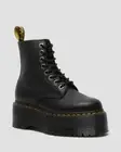 Dr. Martens 1460 Max 26925001 Boots Women's US 8 Black Leather Platform JOBB343