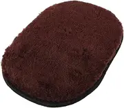 Anneome Reusable Cleaning Glove Soft Faux Lambswool Pad for Shoes and Leather Care No Scratch