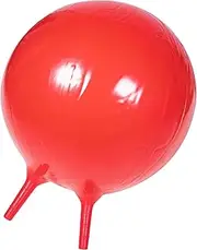Bouncing Exercise Ball for Bounce Balls with Handles for Games Bouncy Bulk Interactive Jumping Ball Yellow PVC Plastic