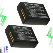 2x For Fujifilm NP-W126S Battery X-PRO1 PRO2 PRO3 X-A7 A10 X-T20 T30 T100