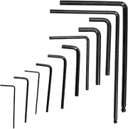 [Piutouyar] 11 Pack Guitar Allen Wrench, Guitar Truss Rod Wrench, Allen Wrench Tool Ball End Hex Key Guitar Tools for Martin Acoustic Guitar