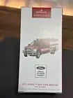 NEW Hallmark Ornament 2011 FORD F-550 Fire Engine -Fire Brigade Light Magic 2024