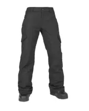 Volcom Bridger Insulated Women's Snow Pants, Black, Medium