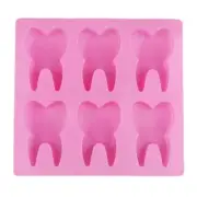 Silicone Mini Tooth Mold Handmade Soap Cake Making Resin Casting Fondant Mould