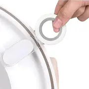 Toilet Seat Handle, Multifunction Toilet Seat Lifter Lifting Device Avoid Touching Lid Handle Wc Bathroom Accessories, Toilet Seat Lifter Handle, Toilet Lid Cover Lifter -White + Grey