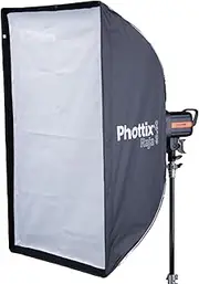 Softbox QuickFold RAJA 60x90cm Portable; Professional Softbox QuickFold RAJA 60x90cm, Black (PH82720)