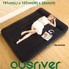 INTEX Air Bed Inflatable Double Mattresses Premium Flocked Camping Pump Pillow