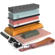 Knife Sharpener Whetstone Double-Sided Sharpening Stone 240-10000 Grit Oil Stone