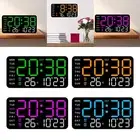 Digital Alarm Clock 12/24 HOURS LED Desktop Alarm Clock for Bedroom Desk Beside
