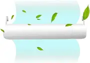 Telescopic Air Conditioner Windshield, Used for Summer Air-Conditioning Windows Practical Telescopic Air Deflector General Air Conditioner Windshield