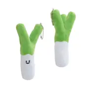 Onion Keychain Cute Stuffed Toy Plush Key Chain Ring Purse Bag Backpack Penda CR