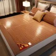 Summer Sleeping Mat Nature Bamboo Bed Cover Cool Mattress Bed Cover Chinese Knot