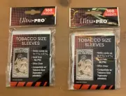 Ultra Pro 100 Tobacco Card Sleeves - ONE PACK OF 100