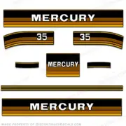 Fits Mercury 1984-1985 35hp Outboard Decals