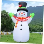 10FT Christmas Inflatables Snowman Outdoor Decorations, Giant Blow 10FT Snowman