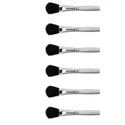 6x Jasart Goat Hair Mop Craft Brush For Blending Watercolour Paint Size 12 BLK