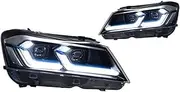 Headlight Compatible For BMW X3 F25 LED Headlights 2010-2013 Head Lamp Car Styling DRL Signal Projector Lens Auto Accessories Lights(For Original Xenon A)