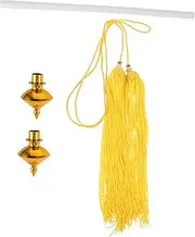 PLAFOPE Flag Tassel Banner Tassel and Topper Kit Decorative Flag Tassel Accessory Party Banner Tassel School Club Decor