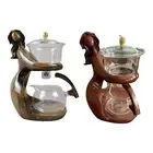 Magnetic Teapot Tea Pot Set Tea Maker Semi Automatic Kungfu Glass Tea Set Tea
