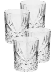[Hottie] Jonnie 4 Piece Tumbler Set in Traditional Clear