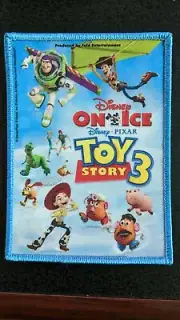 Disney on Ice Toy Story 3 Patch Iron-on Girl Scouts Buzz Lightyear Woody Jesse