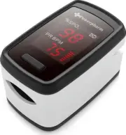 Fingertip Pulse Oximeter Blood Oxygen Saturation Meter SpO2 and Heart Rate