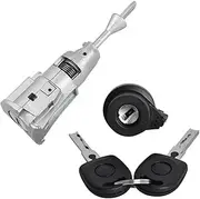 Lock Cylinder for Jetta 2011-2018, Ignition Switch Door Lock Cylinder with 2 Keys HL669
