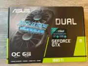 ASUS NVIDIA GeForce GTX 1660 6GB GDDR6 Graphics Card (DUAL-GTX1660TI-O6G