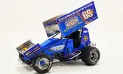 Acme 1:18 Scale 2022 #69K Hess Iron Winged Sprint Car - Lance Dewease A1822008