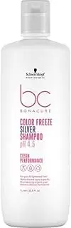 [Schwarzkopf] Bonacure 4.5pH Color Freeze Silver Shampoo 1 Litre