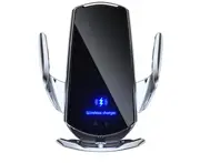 15W Automatic Magnetic Car Wireless Charger USB Infrared Sensor Phone Holder
