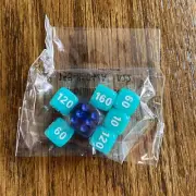 Pokemon Dice & Damage Counter - Ice Rider Calyrex VMAX League Battle Deck