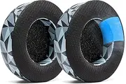WC Freeze Virtuoso Pro - Cooling Gel Earpads for Corsair Virtuoso Pro Headsets Made by Wicked Cushions - Enhanced Comfort, Durability, and Sound Isolation for Superior Gaming Experiences | Geo Grey