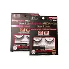 2x ArDell Professional Magnetic Megahold Liner & Lash 54 & 56 Black