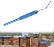 Wzenclave Insect Transfer Needle Beekeeping Bee Tool Farm Beekeeping Accessory Stainless Steel Worm Moving Tool Worm Moving Needle Worm Grafting Needle Bee Transfer Tool Worm Needle Beekeeping Tool