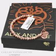 Authentic Alex and Ani Canyon Shiny Rose Expandable Bangle
