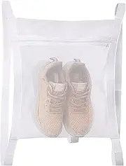 [Generic] Mesh Bag for Sneaker Cleaning | Shoe Bag for Washing and Drying Shoes for Tumble Dryer, Laundry Bag with Zip, Ideal for Washing and Drying Trainers, Shoes and, Single attributes, Siehe Beschreibung