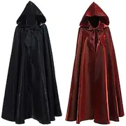 Punk Gothic Medieval 18th Century 17th Century Cape Cosplay Costume Cloak Witch Plague Doctor Men's Women's Unisex Halloween Carnival Masquerade LARP Cloak Me