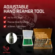 Adjustable Hand Reamer 18 Pcs Set HV TO H14 Sizes 1/4 " to 1-1/2" AU ACTOOLS