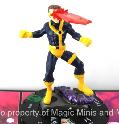 Wolverine and the X-Men ~ CYCLOPS #016 HeroClix uncommon miniature w/card