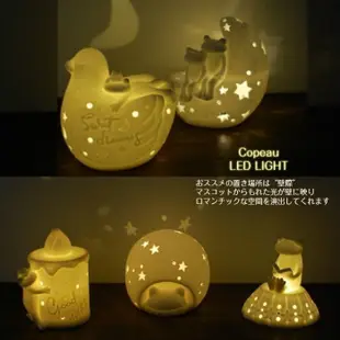 《齊洛瓦鄉村風雜貨》日本zakka雜貨 copeau青蛙陶瓷LED聖誕節擺飾 聖誕節LED燈飾裝飾 可愛青蛙LED小夜燈